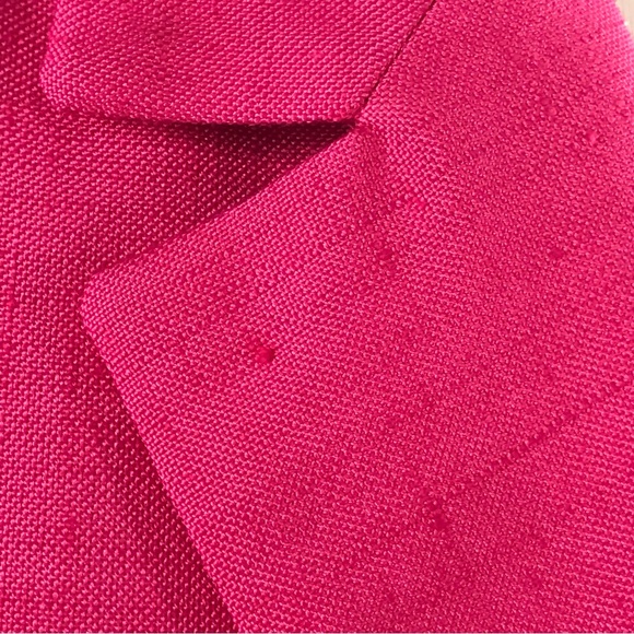 Vintage Hot Pink Cropped Single Breasted Blazer - Picture 6 of 12